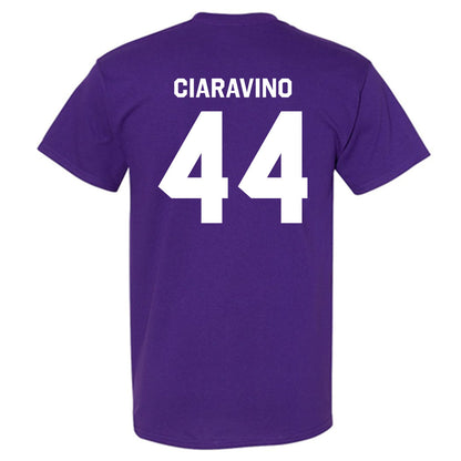 Northwestern - NCAA Men's Basketball : Angelo Ciaravino - Classic Shersey T-Shirt-1