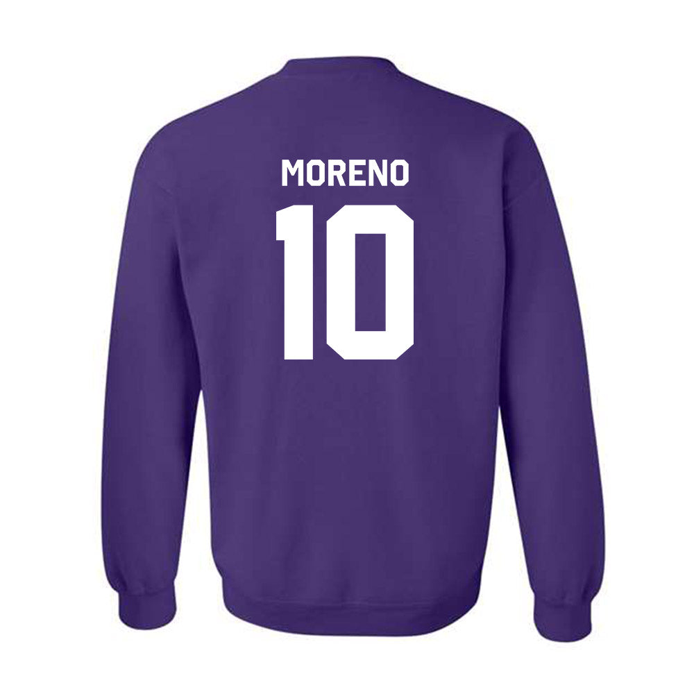 Northwestern - NCAA Women's Basketball : Sandra Moreno - Classic Shersey Crewneck Sweatshirt-1