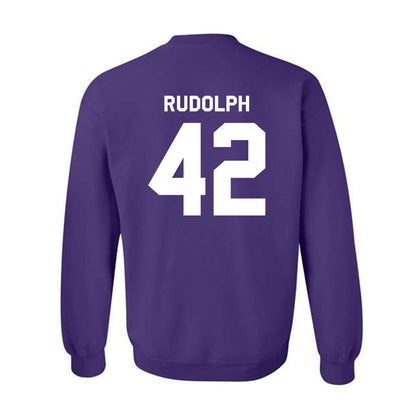 Northwestern - NCAA Women's Lacrosse : Hannah Rudolph - Classic Shersey Crewneck Sweatshirt-1