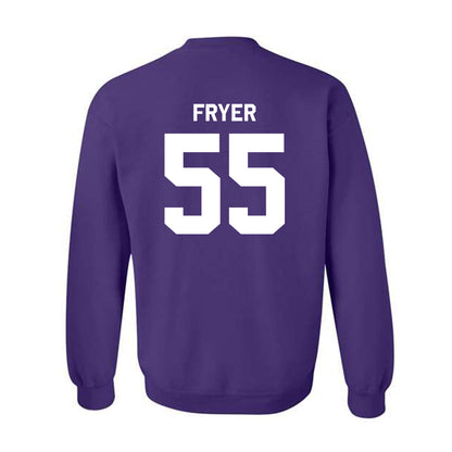 Northwestern - NCAA Baseball : Justin Fryer - Classic Shersey Crewneck Sweatshirt-1
