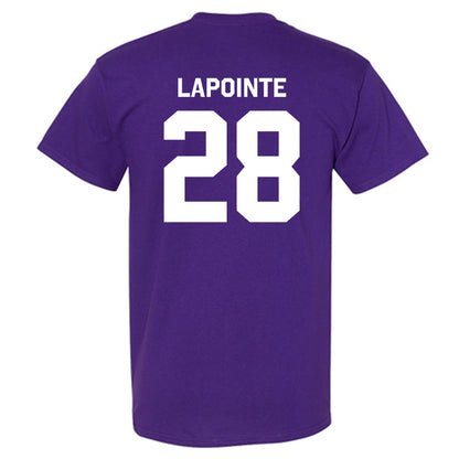 Northwestern - NCAA Women's Lacrosse : Taylor Lapointe - Classic Shersey T-Shirt-1