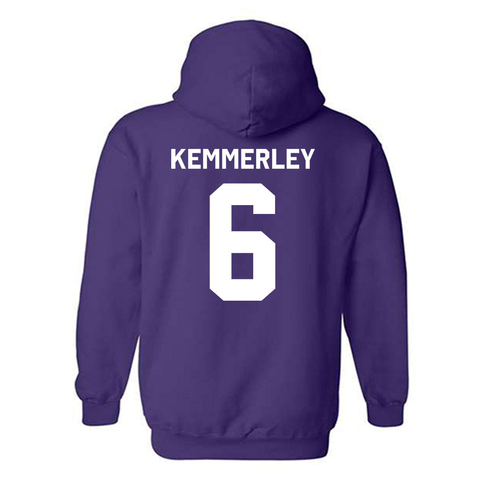 Northwestern - NCAA Women's Soccer : Keira Kemmerley - Classic Shersey Hooded Sweatshirt-1