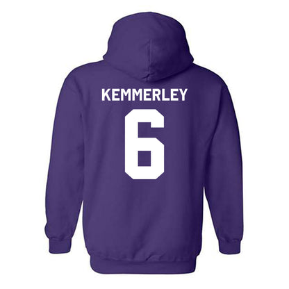 Northwestern - NCAA Women's Soccer : Keira Kemmerley - Classic Shersey Hooded Sweatshirt-1