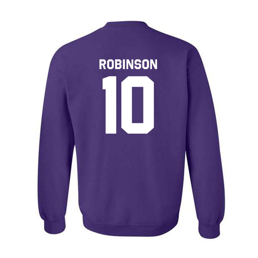 Northwestern - NCAA Softball : Kansas Robinson - Classic Shersey Crewneck Sweatshirt-1