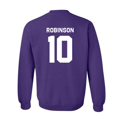 Northwestern - NCAA Softball : Kansas Robinson - Classic Shersey Crewneck Sweatshirt-1