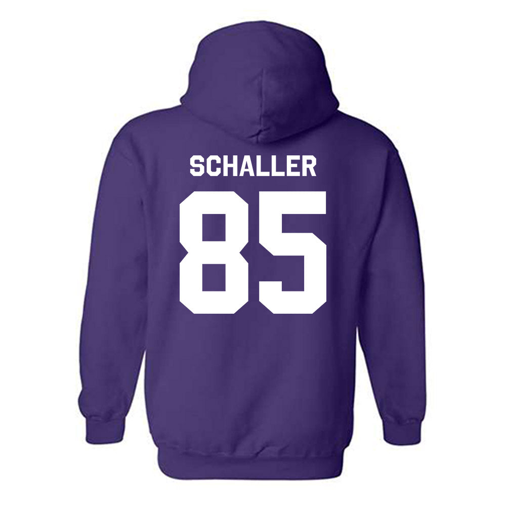 Northwestern - NCAA Football : Patrick Schaller - Classic Shersey Hooded Sweatshirt-1
