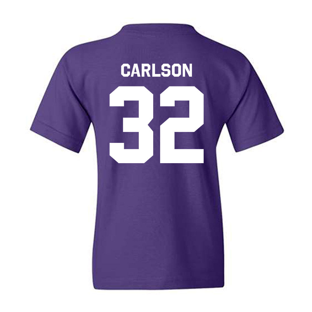 Northwestern - NCAA Women's Lacrosse : Liz Carlson - Classic Shersey Youth T-Shirt-1