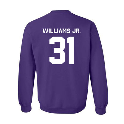 Northwestern - NCAA Football : Tito Williams Jr. - Classic Shersey Crewneck Sweatshirt-1