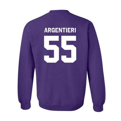 Northwestern - NCAA Women's Lacrosse : Francesca Argentieri - Classic Shersey Crewneck Sweatshirt-1