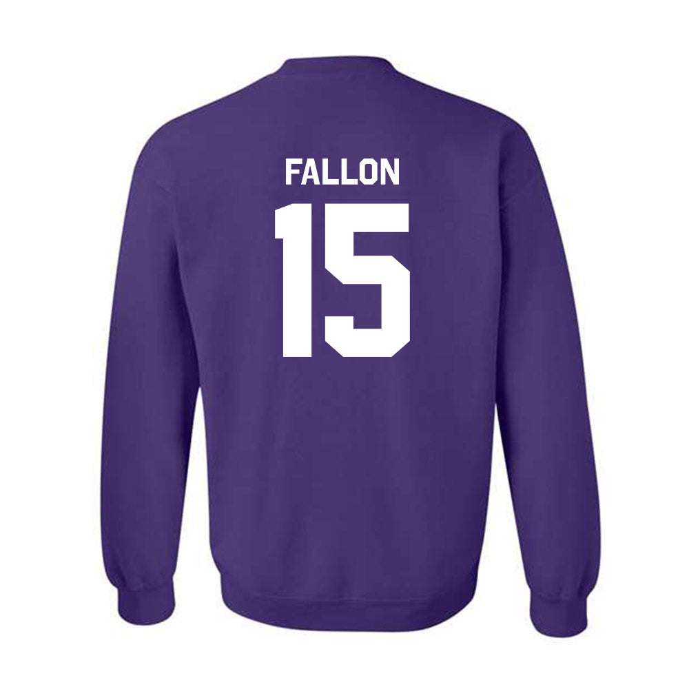 Northwestern - NCAA Women's Soccer : Alex Fallon - Classic Shersey Crewneck Sweatshirt-1
