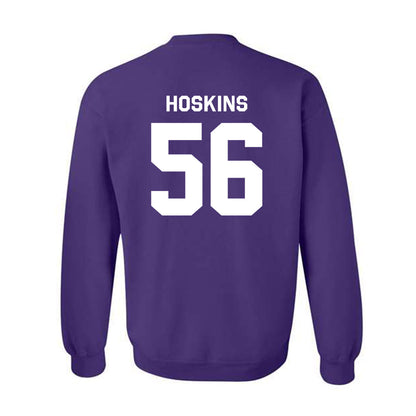 Northwestern - NCAA Football : Tre Hoskins - Classic Shersey Crewneck Sweatshirt-1