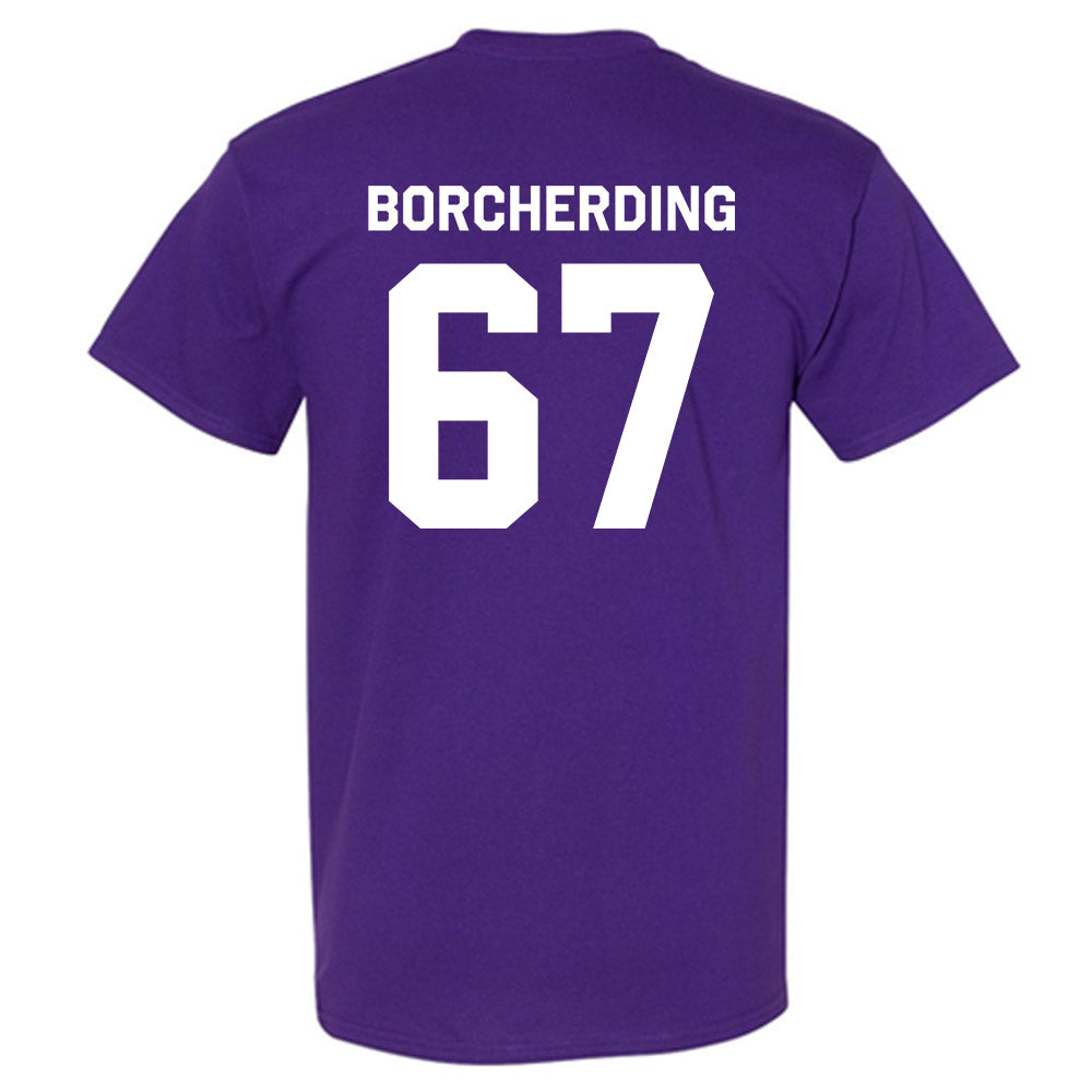 Northwestern - NCAA Football : Jace Borcherding - Classic Shersey T-Shirt-1