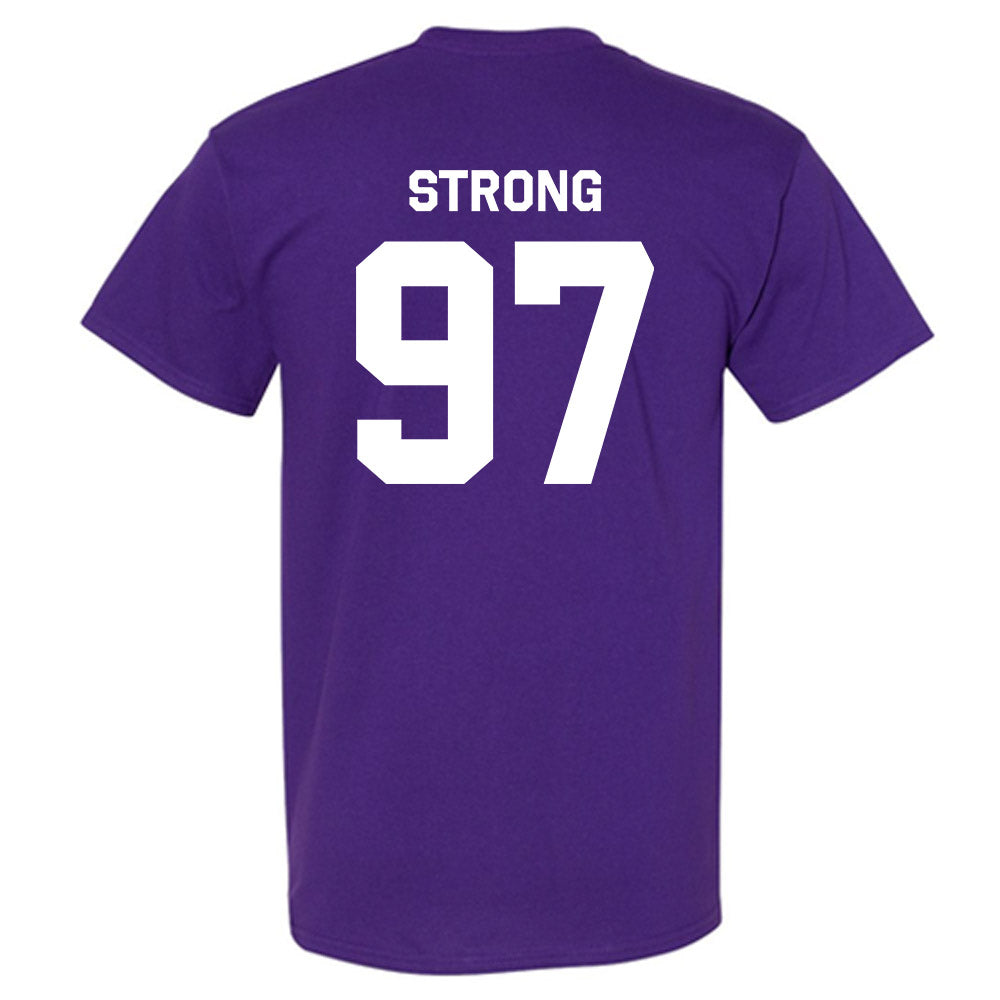 Northwestern - NCAA Football : Braxton Strong - Classic Shersey T-Shirt-1