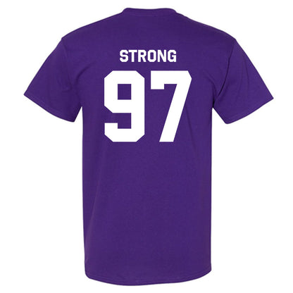 Northwestern - NCAA Football : Braxton Strong - Classic Shersey T-Shirt-1