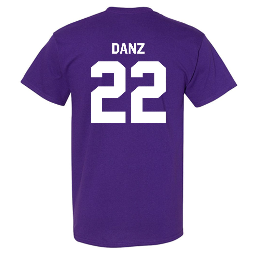 Northwestern - NCAA Baseball : Carter Danz - Classic Shersey T-Shirt-1