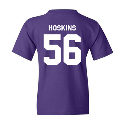 Northwestern - NCAA Football : Tre Hoskins - Classic Shersey Youth T-Shirt-1