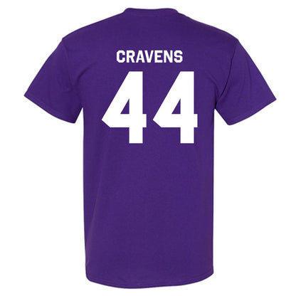 Northwestern - NCAA Baseball : Colton Cravens - Classic Shersey T-Shirt-1