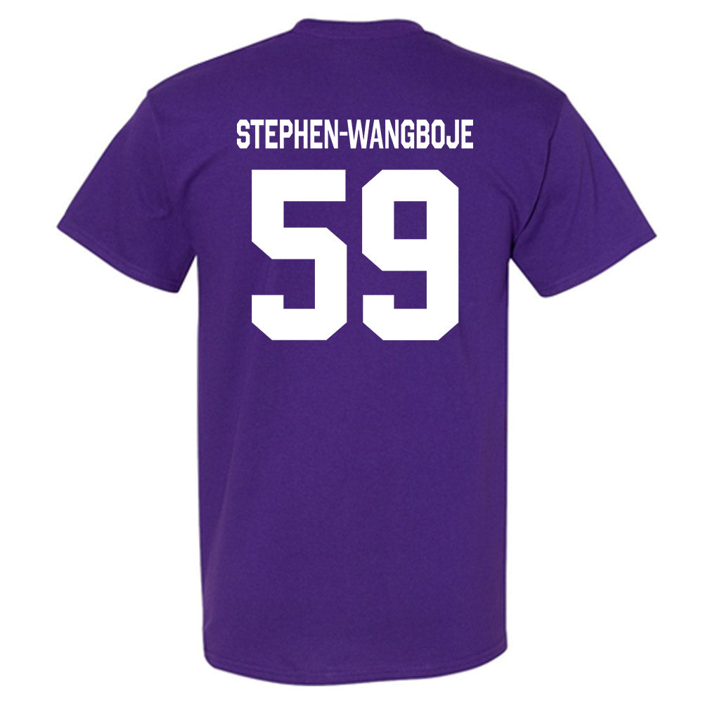Northwestern - NCAA Football : Glory Stephen-Wangboje - Classic Shersey T-Shirt-1