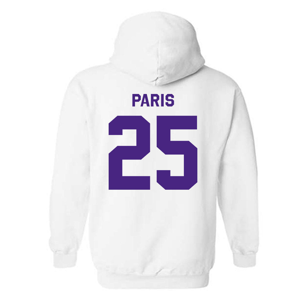 Northwestern - NCAA Women's Volleyball : Campbell Paris - Classic Shersey Hooded Sweatshirt-1