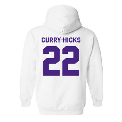 Northwestern - NCAA Football : Terrion Curry-Hicks - Classic Shersey Hooded Sweatshirt-1