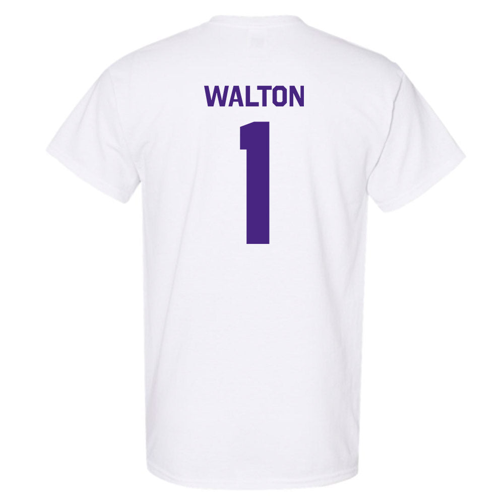 Northwestern - NCAA Women's Basketball : Xamiya Walton - Classic Shersey T-Shirt-1