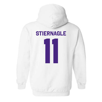 Northwestern - NCAA Women's Volleyball : Ellie Stiernagle - Classic Shersey Hooded Sweatshirt-1