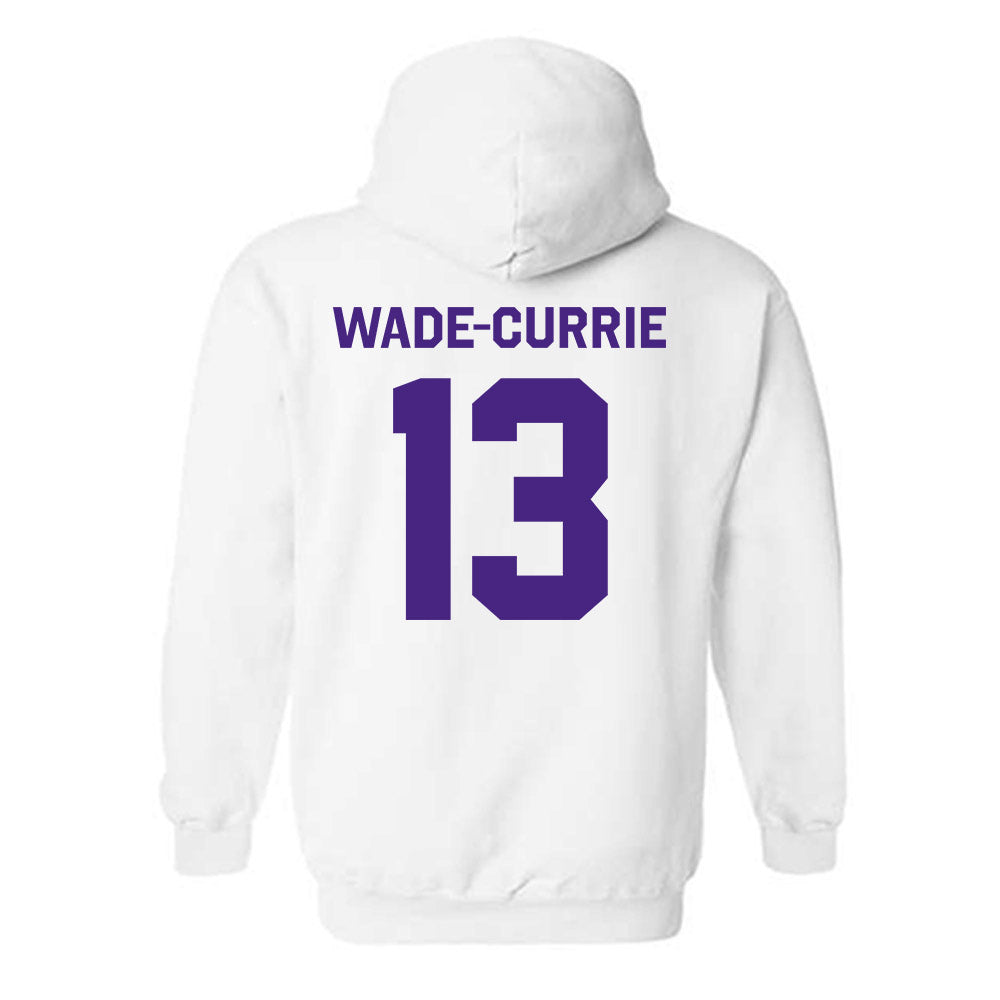 Northwestern - NCAA Women's Fencing : Ava Wade-Currie - Classic Shersey Hooded Sweatshirt-1