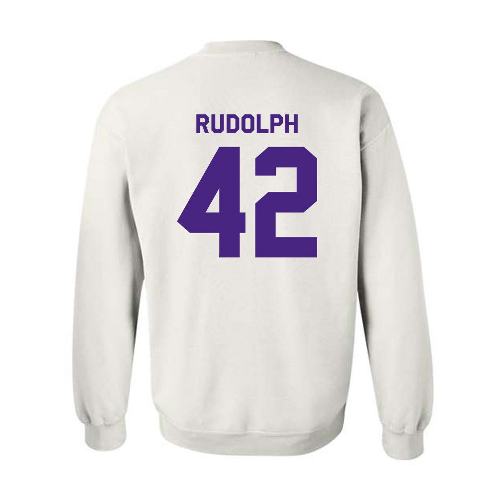 Northwestern - NCAA Women's Lacrosse : Hannah Rudolph - Classic Shersey Crewneck Sweatshirt-1