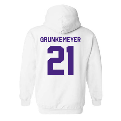 Northwestern - NCAA Baseball : Jack Grunkemeyer - Classic Shersey Hooded Sweatshirt-1