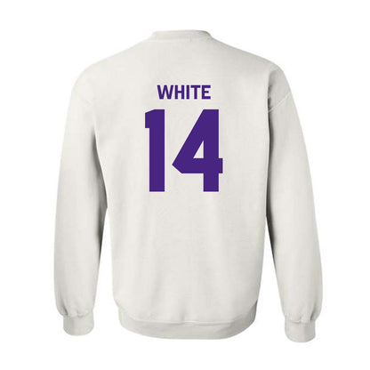 Northwestern - NCAA Women's Basketball : Sammy White - Classic Shersey Crewneck Sweatshirt-1