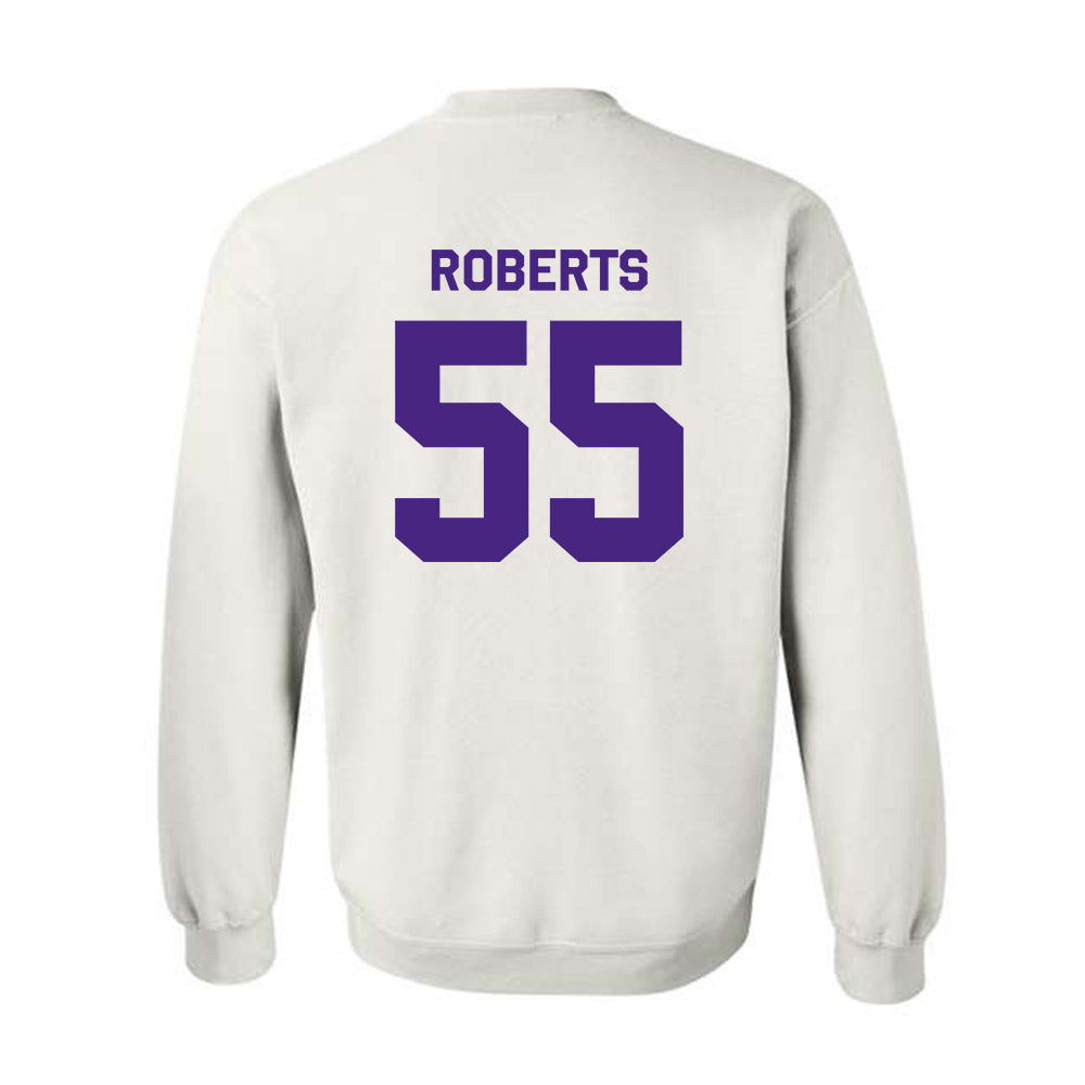Northwestern - NCAA Football : Dylan Roberts - Classic Shersey Crewneck Sweatshirt-1
