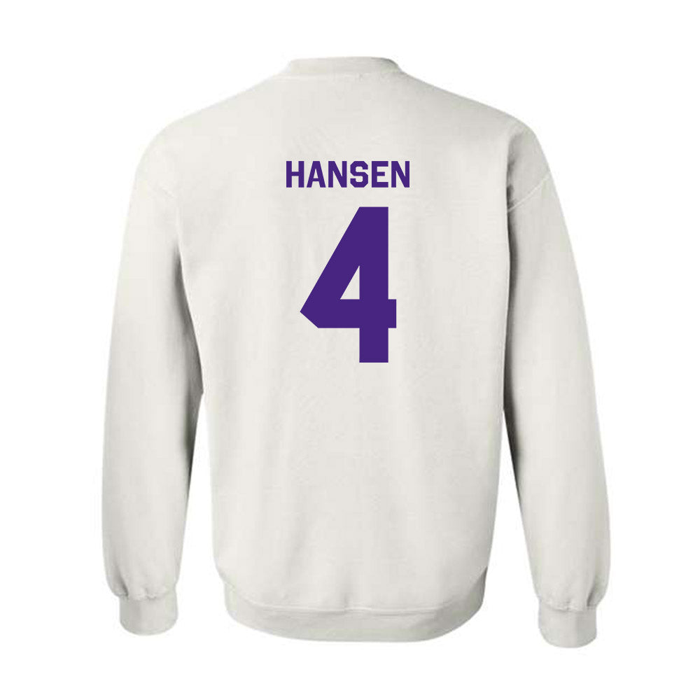 Northwestern - NCAA Women's Lacrosse : Reese Hansen - Classic Shersey Crewneck Sweatshirt-1