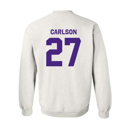 Northwestern - NCAA Baseball : Zach Carlson - Classic Shersey Crewneck Sweatshirt-1