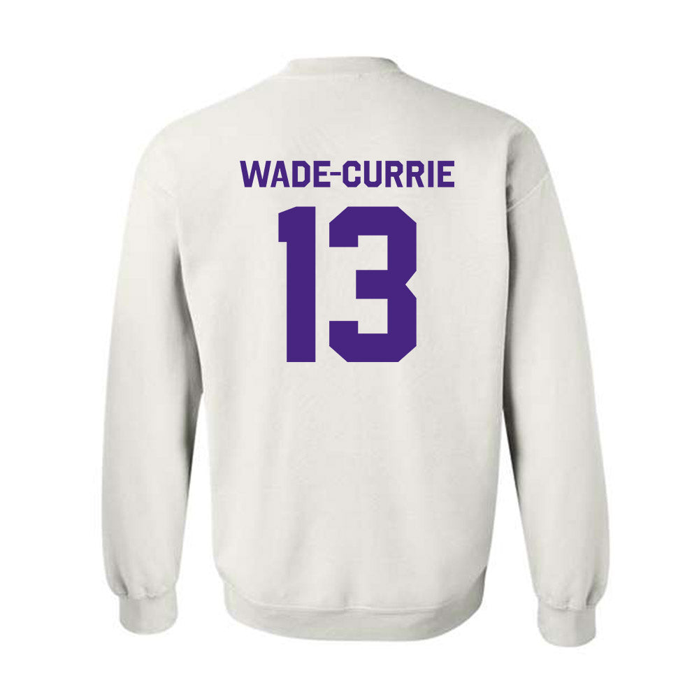 Northwestern - NCAA Women's Fencing : Ava Wade-Currie - Classic Shersey Crewneck Sweatshirt-1