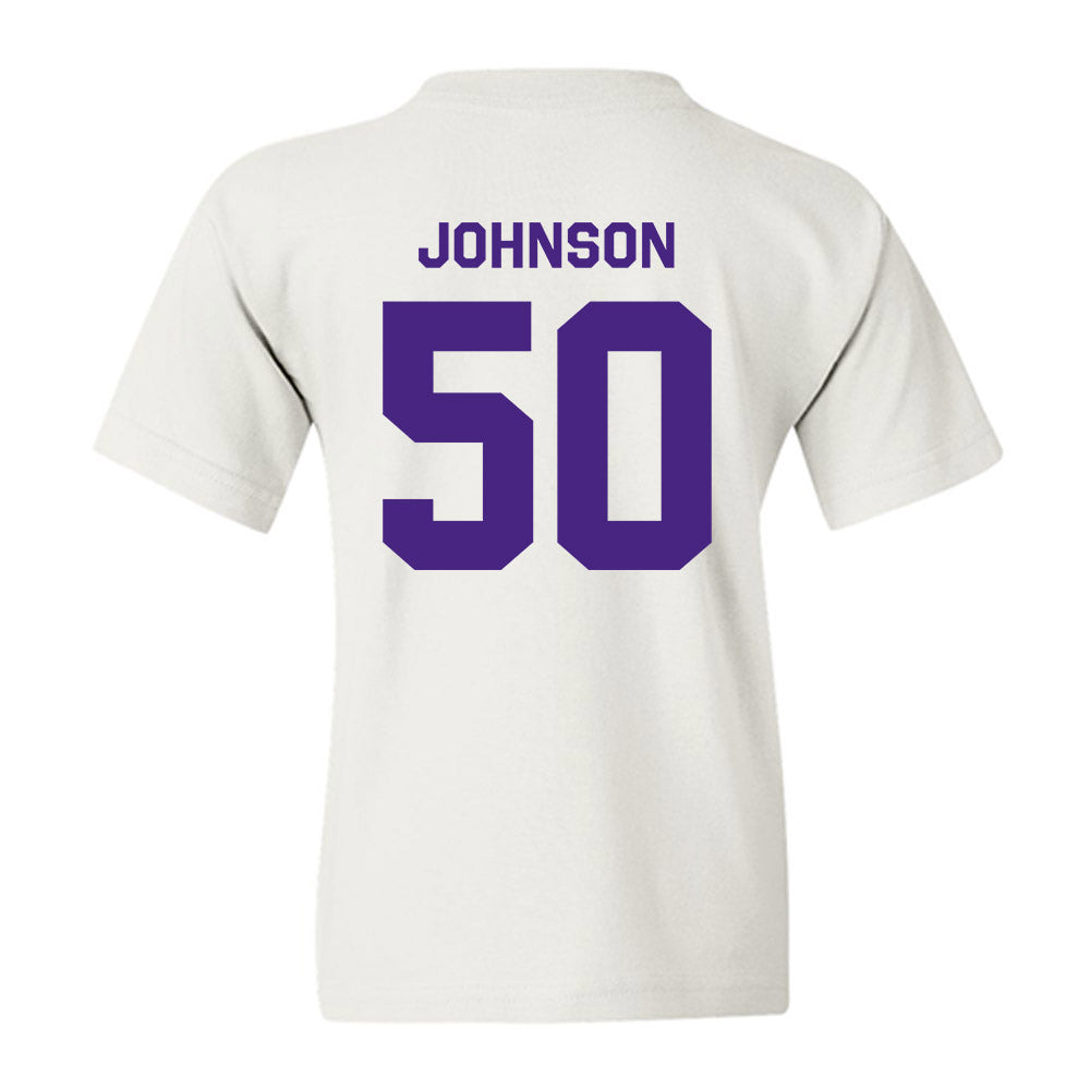 Northwestern - NCAA Football : Qayvier Johnson - Classic Shersey Youth T-Shirt-1