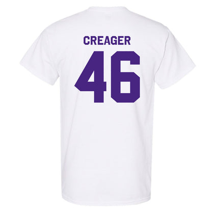 Northwestern - NCAA Football : Lincoln Creager - Classic Shersey T-Shirt-1