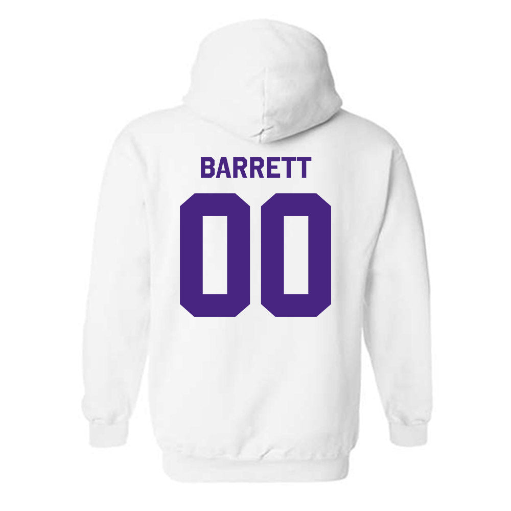 Northwestern - NCAA Men's Soccer : Tre Barrett - Classic Shersey Hooded Sweatshirt-1