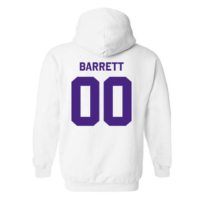 Northwestern - NCAA Men's Soccer : Tre Barrett - Classic Shersey Hooded Sweatshirt-1