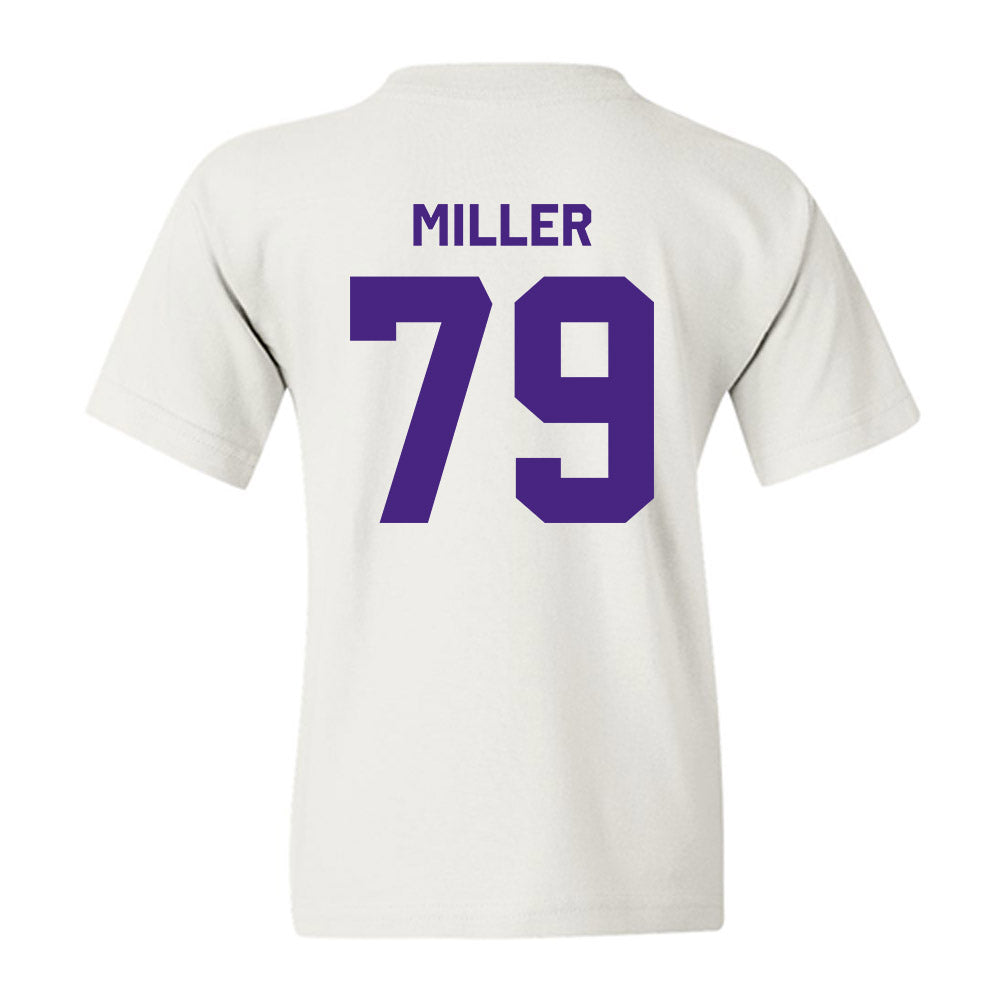 Northwestern - NCAA Football : Jacob Miller - Classic Shersey Youth T-Shirt-1