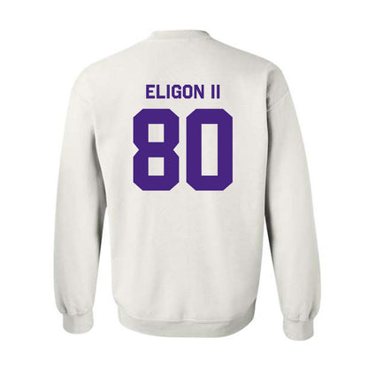 Northwestern - NCAA Football : Hayden Eligon II - Classic Shersey Crewneck Sweatshirt-1