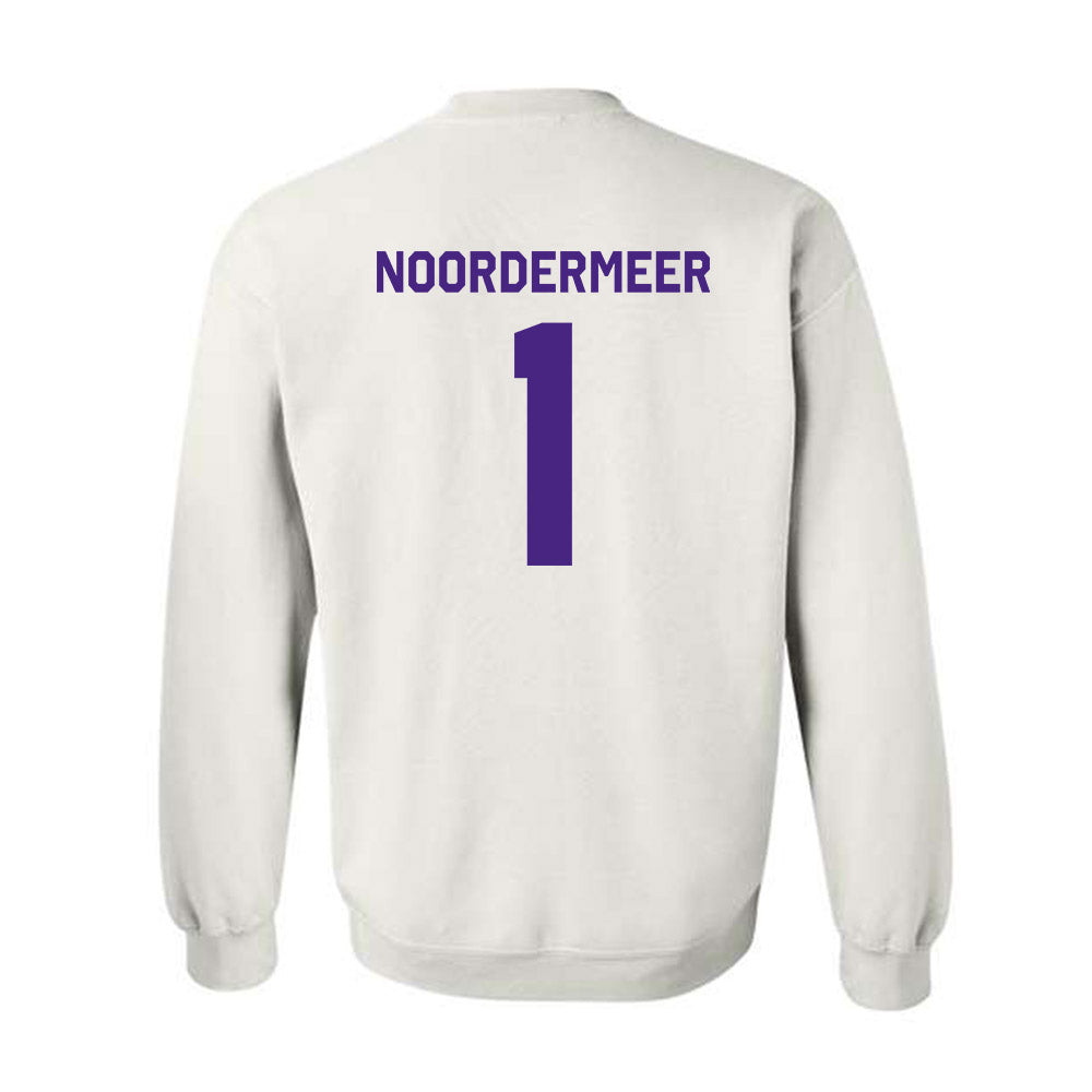 Northwestern - NCAA Women's Volleyball : Sienna noordermeer - Classic Shersey Crewneck Sweatshirt-1