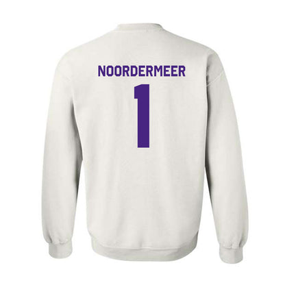 Northwestern - NCAA Women's Volleyball : Sienna noordermeer - Classic Shersey Crewneck Sweatshirt-1