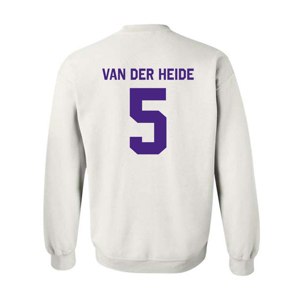 Northwestern - NCAA Men's Soccer : Dimas Van der Heide - Classic Shersey Crewneck Sweatshirt-1