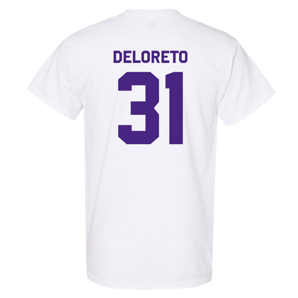 Northwestern - NCAA Baseball : Dominic DeLoreto - Classic Shersey T-Shirt-1