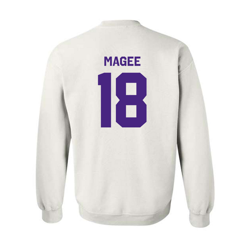 Northwestern - NCAA Football : Camp Magee - Classic Shersey Crewneck Sweatshirt-1