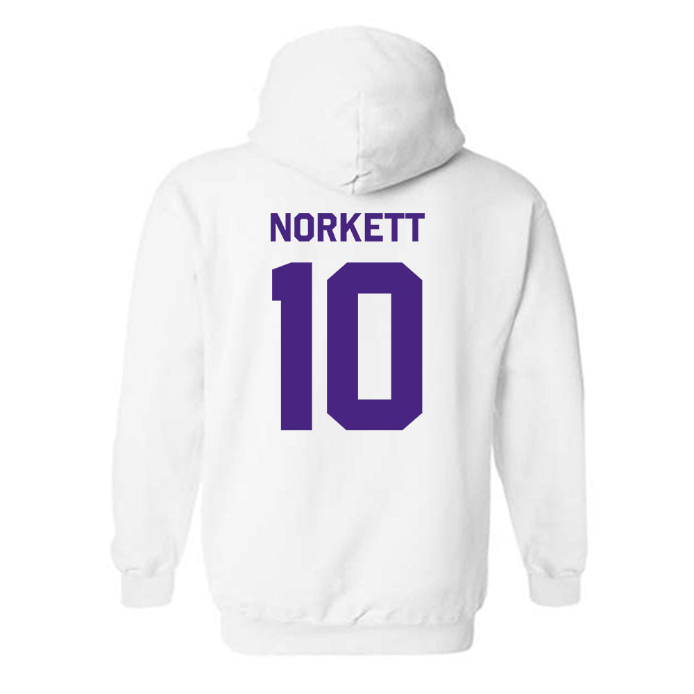 Northwestern - NCAA Women's Soccer : Megan Norkett - Classic Shersey Hooded Sweatshirt-1