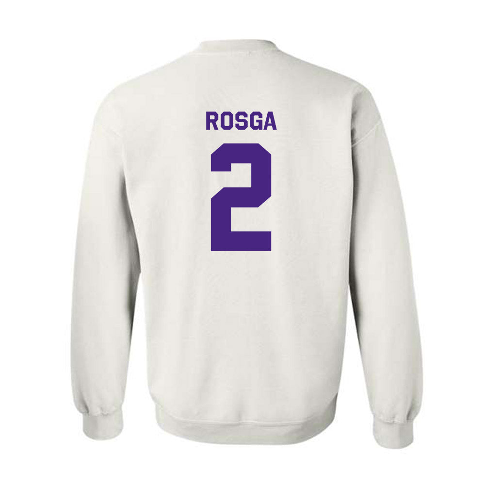 Northwestern - NCAA Women's Lacrosse : Jaylen Rosga - Classic Shersey Crewneck Sweatshirt-1