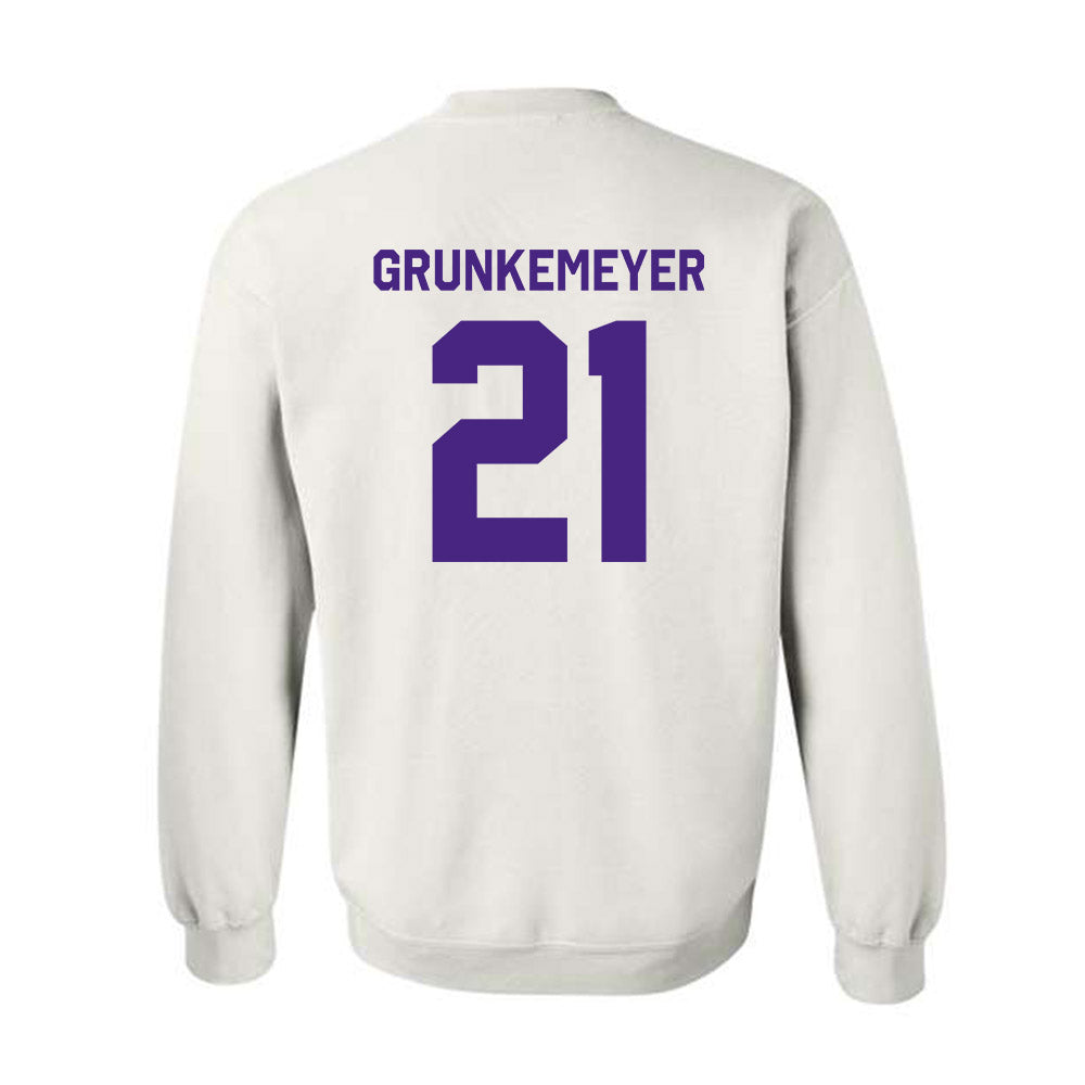 Northwestern - NCAA Baseball : Jack Grunkemeyer - Classic Shersey Crewneck Sweatshirt-1