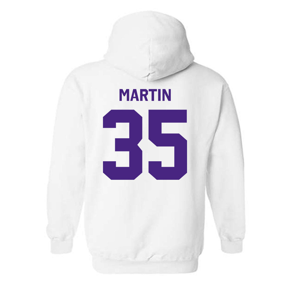 Northwestern - NCAA Football : Sean Martin - Classic Shersey Hooded Sweatshirt-1