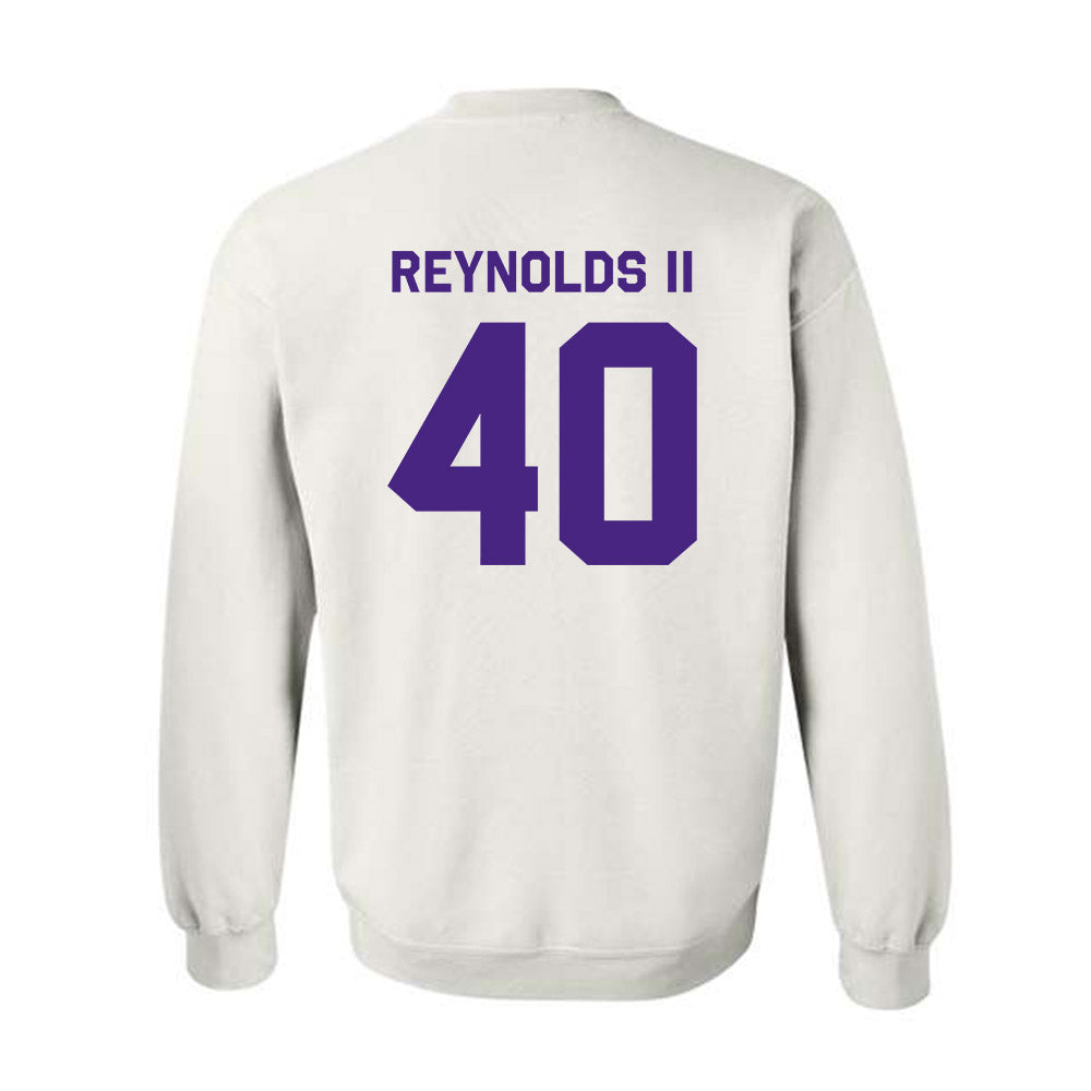 Northwestern - NCAA Football : Jason Reynolds II - Classic Shersey Crewneck Sweatshirt-1